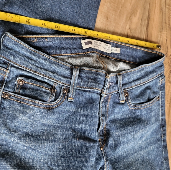 Levis Slight Curve Classic Rise Boot Jeans Size 2/26 - Picture 10 of 10